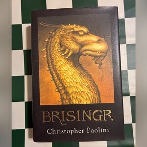 Brisingr by Christopher Paolini - Brown Cover